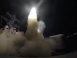 El 57 por ciento de los estadounidense apoyan el ataque con misiles sobre Siria
