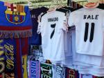El Real Madrid vende más camisetas que el Barcelona