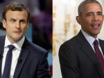 Macron y Obama hablan por teléfono de las elecciones en Francia