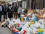 El Hogar del Transeúnte recibe los 2.400 kilos de comida de la Carrera Solidaria de Navidad