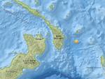 Un terremoto de magnitud 8 sacude las costas de Papúa Nueva Guinea