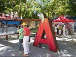 Aragón se promociona como destino turístico durante las fiestas de San Lorenzo en Huesca