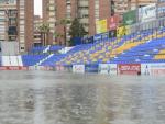 El UCAM Murcia-Levante, aplazado por las fuertes lluvias