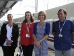 El Tren do Peregrino llega a Santiago por tercer año consecutivo tras realizar el Camino Portugués