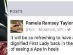 Despiden a la mujer que llamó chimpancé con tacones a Michelle Obama en Facebook