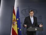 Rajoy pide que se suspenda la declaración independentista porque pretende "acabar con la democracia"