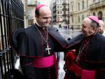 Los miembros de la cúpula de la diócesis de Guipúzcoa abandonan sus cargos