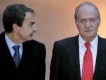 Los Reyes, los Príncipes y Zapatero, en la gala inaugural de la Presidencia española de la UE