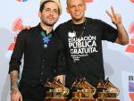 Calle 13 barre en los Grammy Latino y bate el récord de los premios