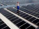 El parque fotovoltaico de 6,9 megawatios estará acabado en mayo en Blanca