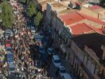 Manifestación masiva contra la prolongación de la Avenida Blasco Ibáñez