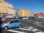 Inaugurado el aparcamiento gratuito provisional de más de 200 plazas en la antigua parcela de Tabacalera