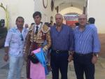 Los alumnos de la Escuela Taurina de Badajoz Carlos Domínguez e Ismael Jiménez participan en novilladas en Andalucía