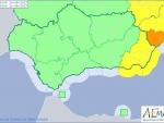 Aviso amarillo este jueves en la provincia por tormentas y fenómenos costeros