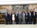 El Rey recibe al Club de Exportadores e Inversores españoles en su vigésimo aniversario