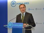 Alonso (PP) pide responsabilidad al PNV para no "elevar el precio" de los PGE 2018 porque se necesita "estabilidad"