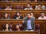 Unidos Podemos prepara a sus diputados para no caer en las "provocaciones" del PP en el debate de la moción de censura
