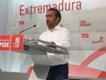 El PSOE resalta que la Junta seguirá adelante con las inversiones en infraestructuras pese a la "pinza" de PP y Podemos