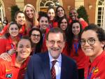 Rajoy, a la selección femenina de baloncesto: "Habéis hecho feliz a mucha gente y no le habéis pedido nada a cambio"