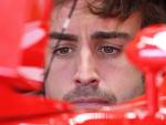 Alonso, a la estela de los Red Bull en la segunda sesión libre