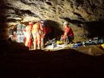 El operativo de rescate del cuerpo de José Gambino finaliza sus trabajos ante el alto riesgo de colapso en la cueva