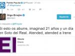 El PP confiesa que se duerme con Irene Montero y Errejón replica que más se aburrirá en Soto del Real