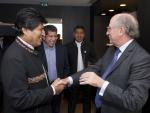 Repsol explorará un nuevo bloque en Bolivia tras un acuerdo entre Evo Morales y Brufau