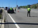 Interceptado un conductor a 225 kilómetros por hora en una autovía limitada a 120 en O Carballiño (Ourense)