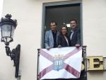 150 balcones del centro histórico lucirán en San Bernabé la bandera de Logroño