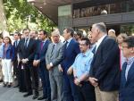 Rajoy, la cúpula del PP y Cifuentes guardan un minuto por las víctimas del atentado de Londres