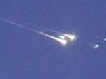 Captura del momento en el que el objeto WT1190F reentra en la atmósfera. (IAC/UAE Space Agency/NASA/ESA)