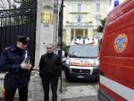 Hallan una bomba en la embajada de Grecia en Roma tras los ataques del jueves