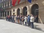 Representantes políticos se concentran en Pamplona en repulsa por el atentado en Londres