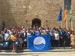 Junta subraya el compromiso de Andalucía con la sostenibilidad del litoral con 107 banderas azules