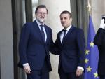 Rajoy felicita a Macron por su victoria electoral y defiende su política de reformas "en beneficio" de Francia y Europa