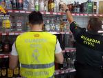 Intervenidas 167 botellas de alcohol y 290 perfumes de imitación por contrabando e incumplimientos tributarios