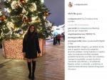 Cristina Pedroche disfruta de la Navidad en Londres