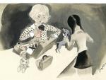 El Museo ABC homenajea en una exposición a Serny, el "Tolouse-Lautrec español" que dibujó a 'Celia'