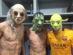 Así fue la fiesta de Halloween del F. C. Barcelona