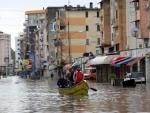 Se agrava la situación en el norte de Albania con 11.000 hectáreas bajo el agua