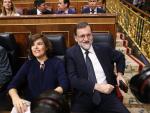 Rajoy y Santamaría alegan que "no existe el deber" de ir al Parlament por la 'Operación Cataluña'
