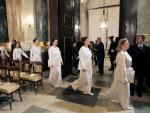 Los Reyes presiden el concierto navideño del Orfeón Donostiarra en el Palacio Real