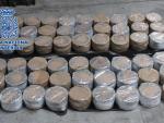 Intervenidos más de 56 kilos de heroína ocultos en la carrocería de un vehículo en Tui (Pontevedra)