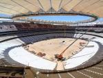 FCC "trabaja" para concluir el nuevo estadio del Atlético de Madrid a comienzos de septiembre