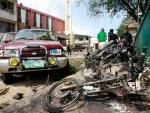 Nueve muertos tras la explosión de dos bombas y un tiroteo en el sur de Filipinas