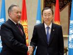 Ban anuncia el envío urgente de un enviado especial a Kirguizistán