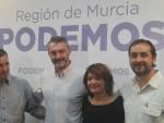 Urralburu se consolida como líder de Podemos en Murcia y destaca la "unidad e integración" en nuevo mandato
