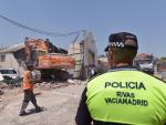 El Ayuntamiento derriba un punto de venta de droga en la Cañada tras la detención de 5 narcotraficantes
