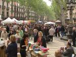 Los libreros cifran en 20 millones las ventas de Sant Jordi, como en 2009
