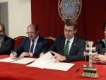 Los presidentes de Murcia y Galicia firman un protocolo para proyectar el Camino de la Vera Cruz